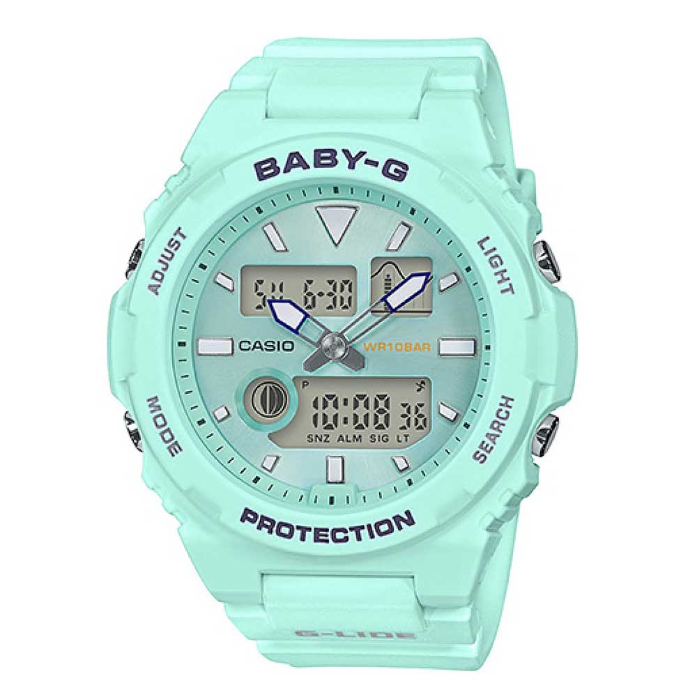 CASIO BABY-G BAX-100-3ADR G-LIDE WOMEN'S WATCH - H2 Hub Watches