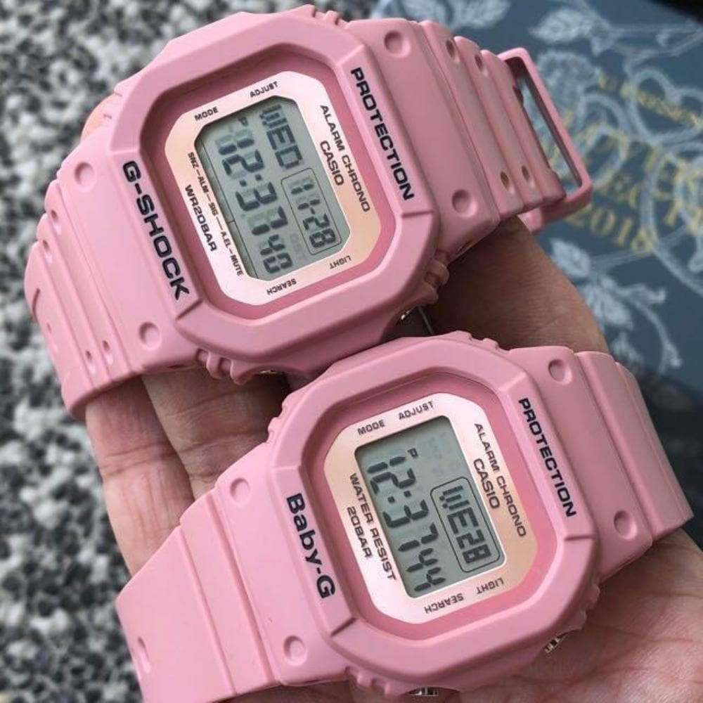 CASIO G-SHOCK & BABY-G LOV-18B-4DR COUPLE'S SET - H2 Hub Watches