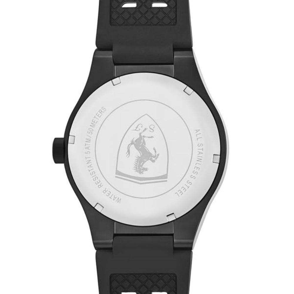 FERRARI SCUDERIA SPECIALE 0830354 SILICONE STRAP MEN'S WATCH - H2 Hub Watches