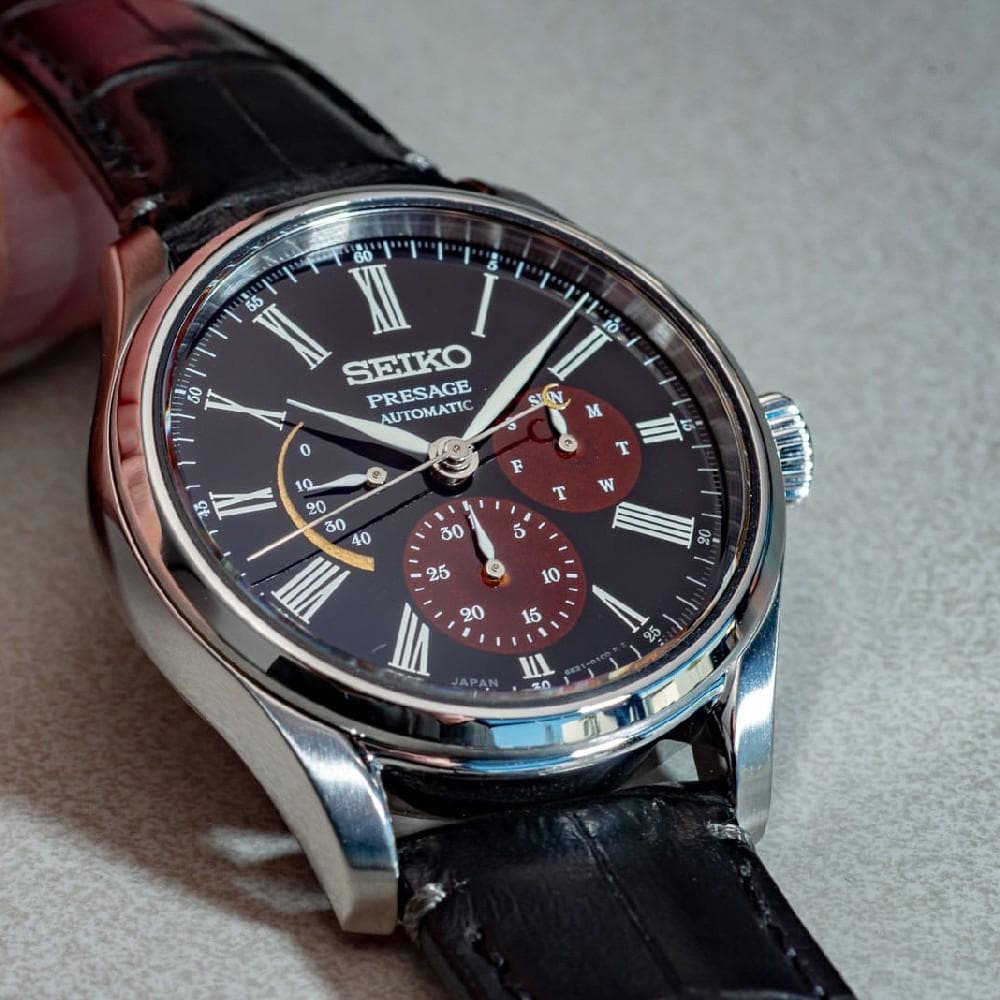 SEIKO PRESAGE SPB085J1 URUSHI BYAKUDAN LIMITED EDITION MEN'S WATCH - H2 Hub Watches