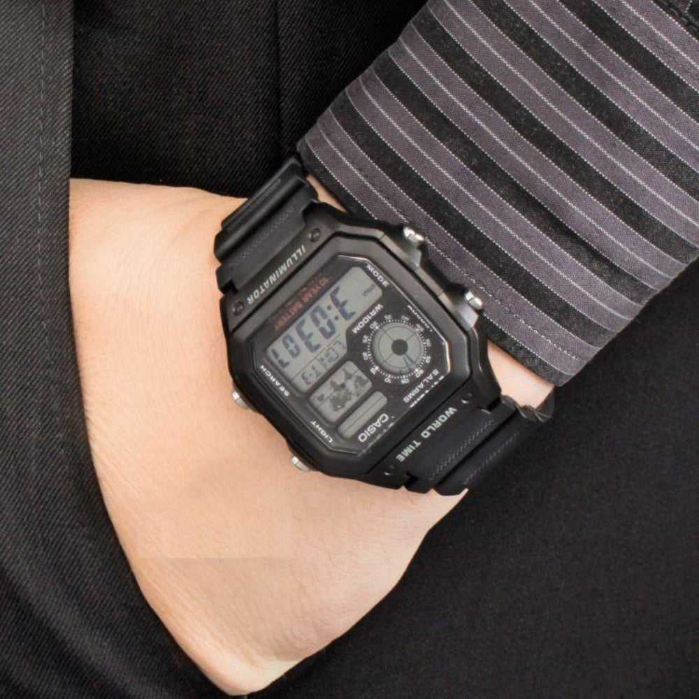 CASIO GENERAL AE-1200WH-1AVDF MEN'S WATCH - H2 Hub Watches