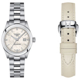 TISSOT T1320071111600 T-MY LADY STAINLESS STEEL DRESS WATCH WHITE WOMEN'S WATCH