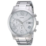 GUESS CLASSIC CHRONOGRAPH SILVER DIAL W0668G7 MEN'S WATCH