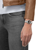 TISSOT T1320101106100 T-MY LADY STAINLESS STEEL DRESS BROWN WOMEN'S WATCH