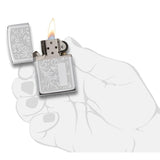 Zippo Venetian Chrome Lighter #352