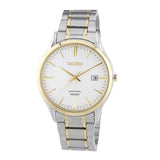 SEIKO GENERAL CLASSIC SGEG96P1 ANALOG STAINLESS STEEL MEN'S TWO TONE WATCH - H2 Hub Watches