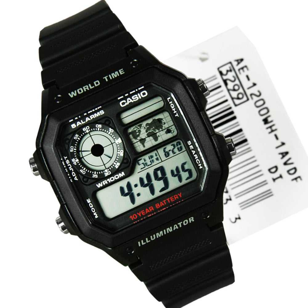 CASIO GENERAL AE-1200WH-1AVDF MEN'S WATCH - H2 Hub Watches