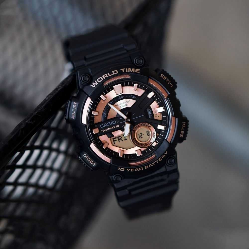 CASIO GENERAL AEQ-110W-1A3VDF UNISEX'S WATCH - H2 Hub Watches