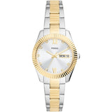 FOSSIL ES5198 SCARLETTE TWOTONE STAINLESS STEEL WATCH ES5198