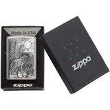 Zippo Lighter Personlized Silver Stainless Steel #20855