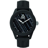 REEBOK RD-SPR-L2-PBIB-B1 SPARKLE RUN BLACK SILICON STRAP WOMEN'S WATCH