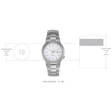 Seiko 5 Automatic 21 Jewels White Dial Unisex Watch SNKA01K1P