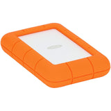 SEAGATE 4TB LACIE RUGGED USB 3.1 TYPE C PORTABLE HARD DRIVE STFR4000800