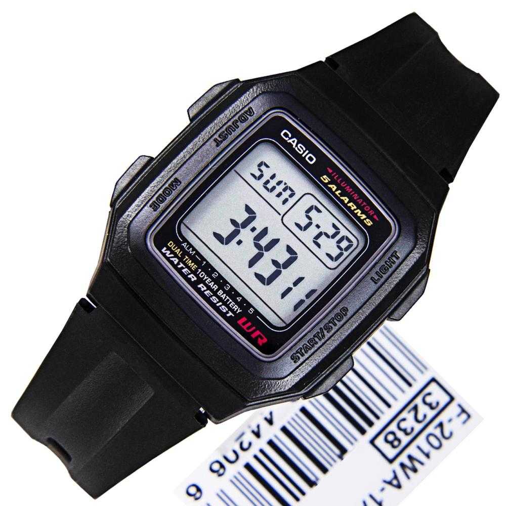 CASIO GENERAL F-201WA-1ADF UNISEX'S WATCH - H2 Hub Watches