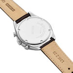 SEIKO GENERAL SSB293P1 CHRONOGRAPH MEN'S BROWN LEATHER STRAP WATCH - H2 Hub Watches