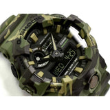 CASIO G-SHOCK GA-700CM-3ADR DIGITAL QUARTZ GREEN CAMO MEN'S WATCH - H2 Hub Watches