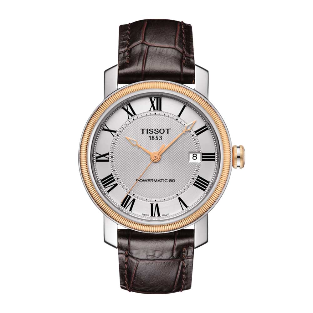TISSOT T0974072603300 BRIDGEPORT POWERMATIC 80 MEN'S WATCH - H2 Hub Watches