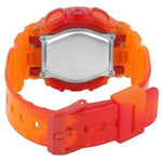 CASIO BABY-G BA-110JM-4ADR DIGITAL QUARTZ ORANGE TRANSPARENT RESIN WOMEN'S WATCH - H2 Hub Watches