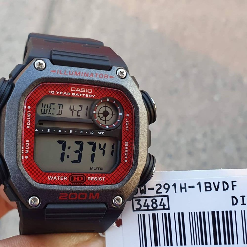 CASIO GENERAL DW-291H-1BVDF UNISEX'S WATCH - H2 Hub Watches