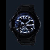 CASIO G-SHOCK GA-1100-1A1DR GRAVITYMASTER DIGITAL QUARTZ BLACK RESIN MEN'S WATCH - H2 Hub Watches