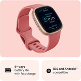 Fitbit Versa 4 Pink Sand/Copper Rose FB523RGRW-FRCJK