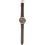 FOSSIL ES4889 IZZY MULTIFUNCTION GRAY LEATHER WOMEN'S WATCH
