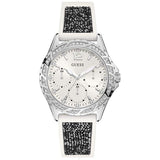 GUESS SWRIL SILVER STAINLESS STEEL W1096L1 WOMEN'S WATCH