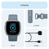 Fitbit Versa 4 Waterfall Blue/Platinum FB523SRAG-FRCJK