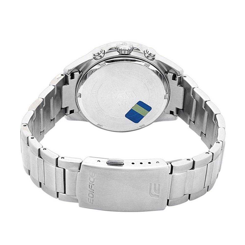 CASIO EDIFICE EFV-550D-1AVUDF CHRONOGRAPH SILVER STAINLESS STEEL MEN'S WATCH - H2 Hub Watches
