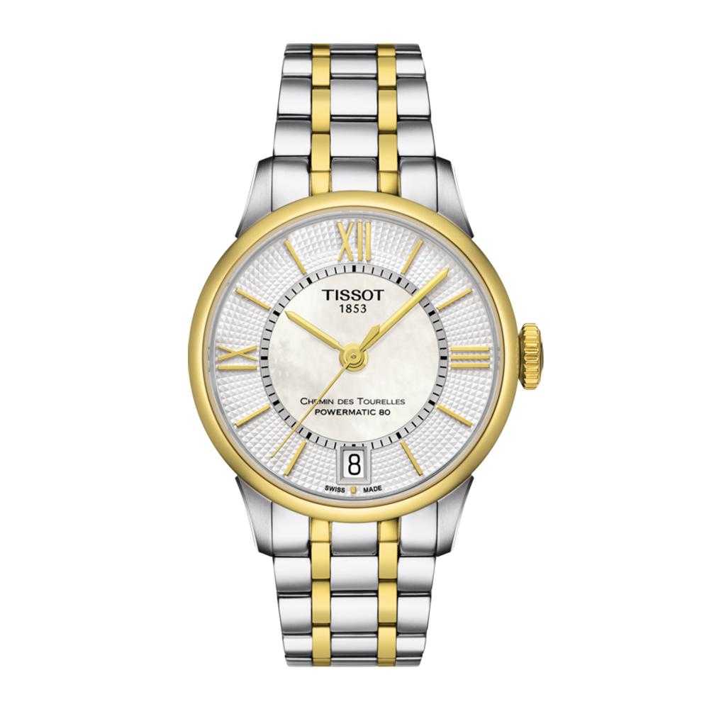 TISSOT T0992072211800 CHEMIN DES TOURELLES POWERMATIC 80 LADY WOMEN'S WATCH - H2 Hub Watches