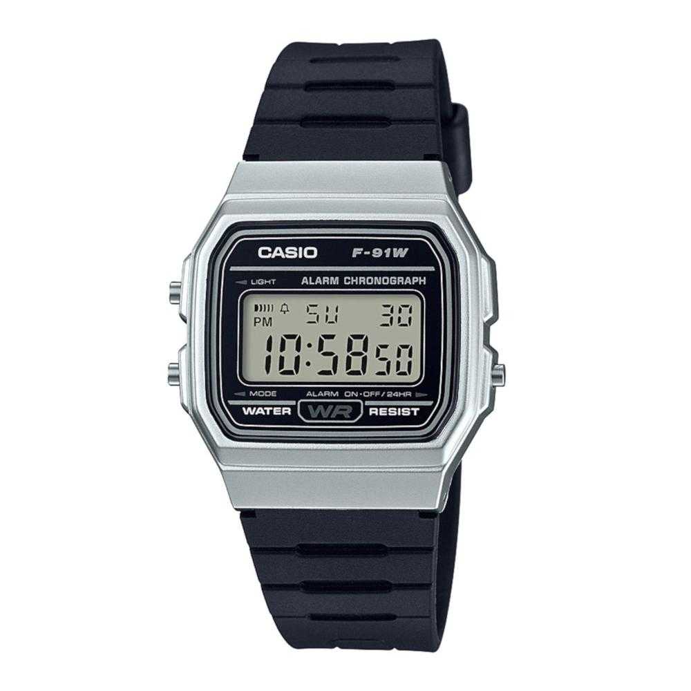 CASIO GENERAL F-91WM-1BDF UNISEX'S WATCH - H2 Hub Watches