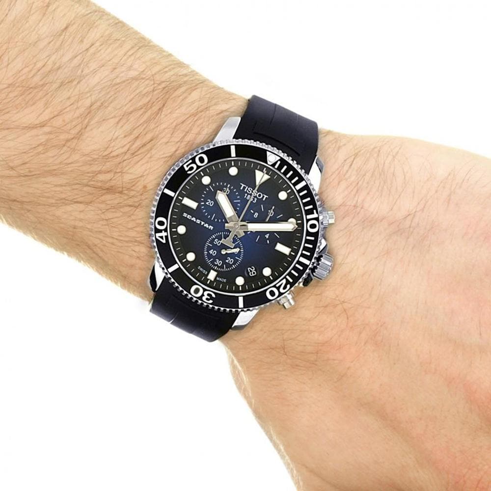 TISSOT T1204171704100 SEASTAR 1000 MEN'S WATCH - H2 Hub Watches