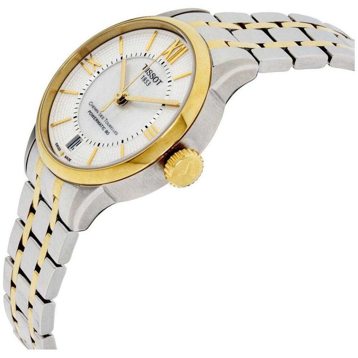 TISSOT T0992072211800 CHEMIN DES TOURELLES POWERMATIC 80 LADY WOMEN'S WATCH - H2 Hub Watches
