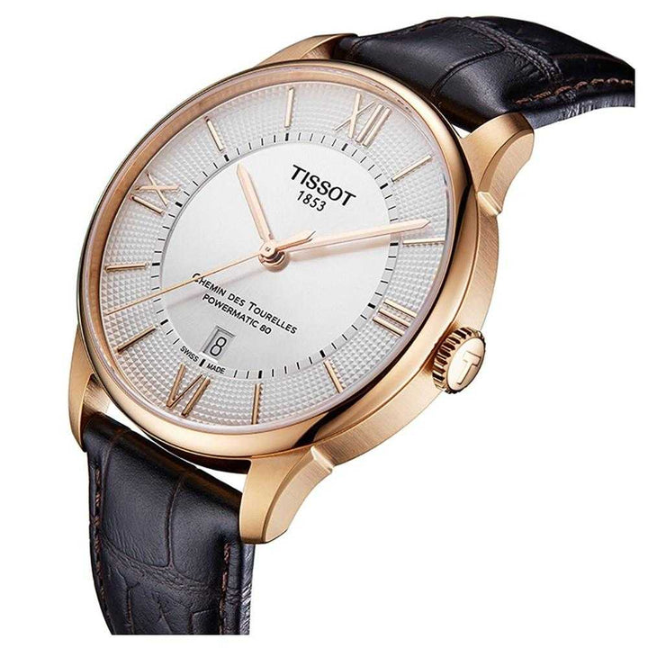 TISSOT T0994073603800 CHEMIN DES TOURELLES POWERMATIC 80 MEN'S WATCH - H2 Hub Watches