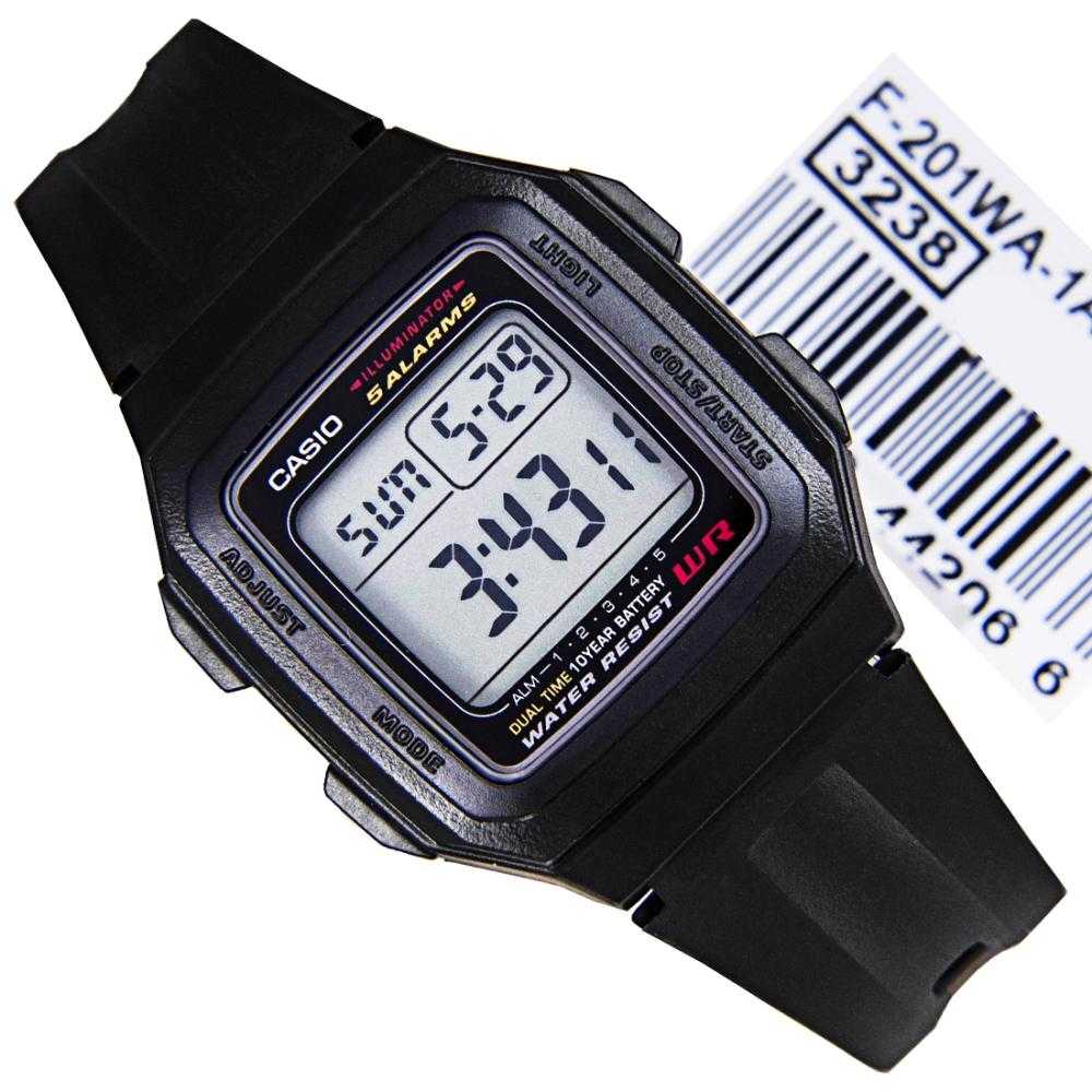CASIO GENERAL F-201WA-1ADF UNISEX'S WATCH - H2 Hub Watches