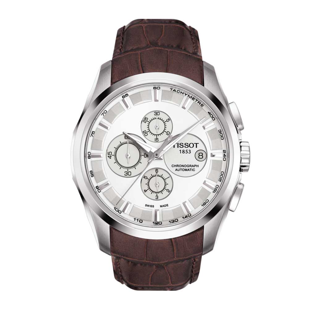 TISSOT T0356271603100 COUTURIER AUTOMATIC CHRONOGRAPH MEN'S WATCH - H2 Hub Watches