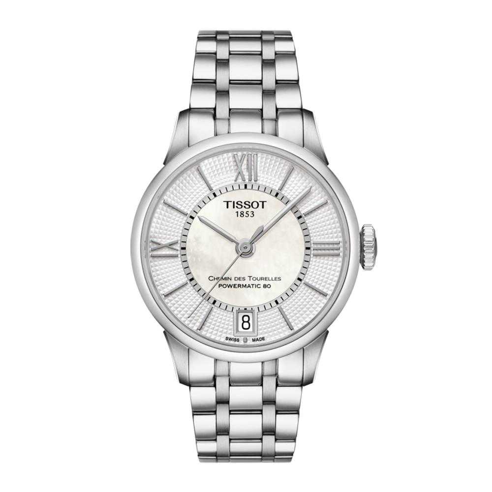 TISSOT T0992071111800 CHEMIN DES TOURELLES POWERMATIC 80 LADY WOMEN'S WATCH - H2 Hub Watches