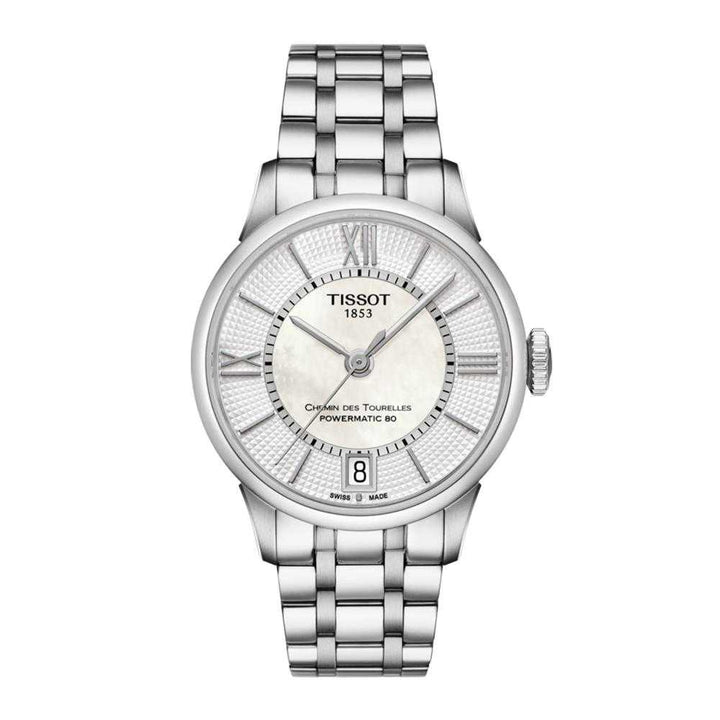 TISSOT T0992071111800 CHEMIN DES TOURELLES POWERMATIC 80 LADY WOMEN'S WATCH - H2 Hub Watches