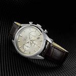 SEIKO GENERAL SSB293P1 CHRONOGRAPH MEN'S BROWN LEATHER STRAP WATCH - H2 Hub Watches