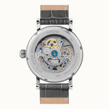 INGERSOLL HERALD AUTOMATIC I00402B STAINLESS STEEL ROUND BLACK LEATHER STRAP MEN'S WATCH