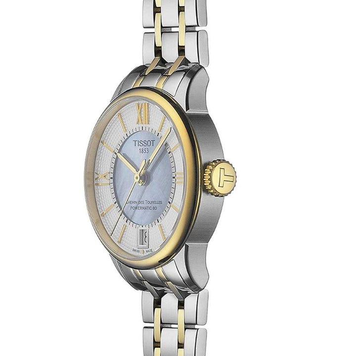 TISSOT T0992072211800 CHEMIN DES TOURELLES POWERMATIC 80 LADY WOMEN'S WATCH - H2 Hub Watches