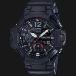 CASIO G-SHOCK GA-1100-1A1DR GRAVITYMASTER DIGITAL QUARTZ BLACK RESIN MEN'S WATCH - H2 Hub Watches