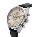 SEIKO GENERAL SSB293P1 CHRONOGRAPH MEN'S BROWN LEATHER STRAP WATCH - H2 Hub Watches
