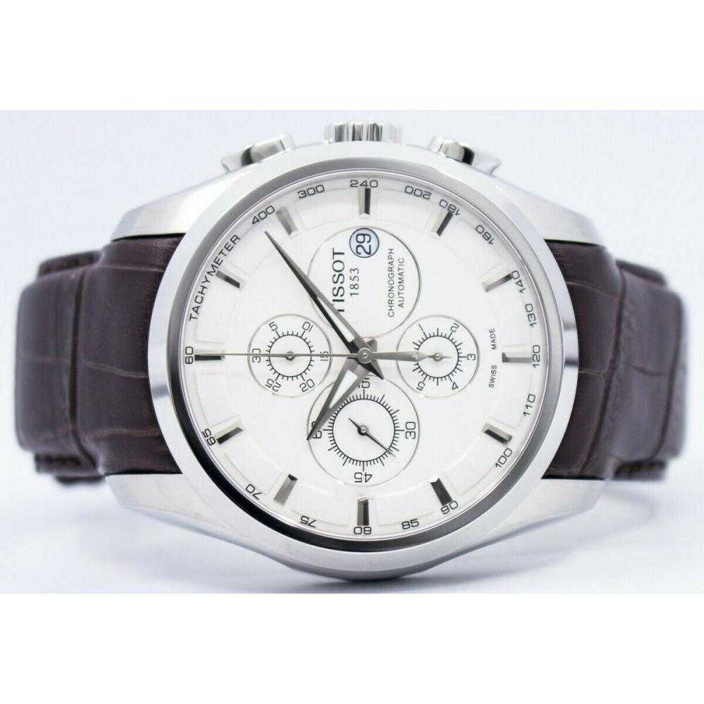TISSOT T0356271603100 COUTURIER AUTOMATIC CHRONOGRAPH MEN'S WATCH - H2 Hub Watches