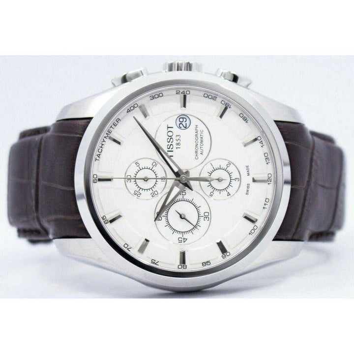 TISSOT T0356271603100 COUTURIER AUTOMATIC CHRONOGRAPH MEN'S WATCH - H2 Hub Watches
