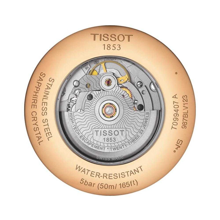 TISSOT T0994073603800 CHEMIN DES TOURELLES POWERMATIC 80 MEN'S WATCH - H2 Hub Watches