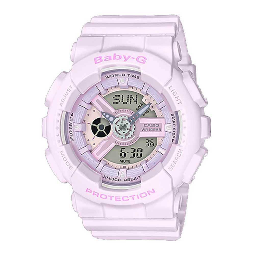 CASIO BABY-G BA-110-4A2DR DIGITAL QUARTZ PINK RESIN WOMEN'S WATCH - H2 Hub Watches