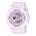 CASIO BABY-G BA-110-4A2DR DIGITAL QUARTZ PINK RESIN WOMEN'S WATCH - H2 Hub Watches