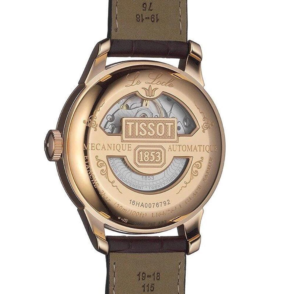 TISSOT T0064073603300 LE LOCLE POWERMATIC 80 MEN'S WATCH - H2 Hub Watches