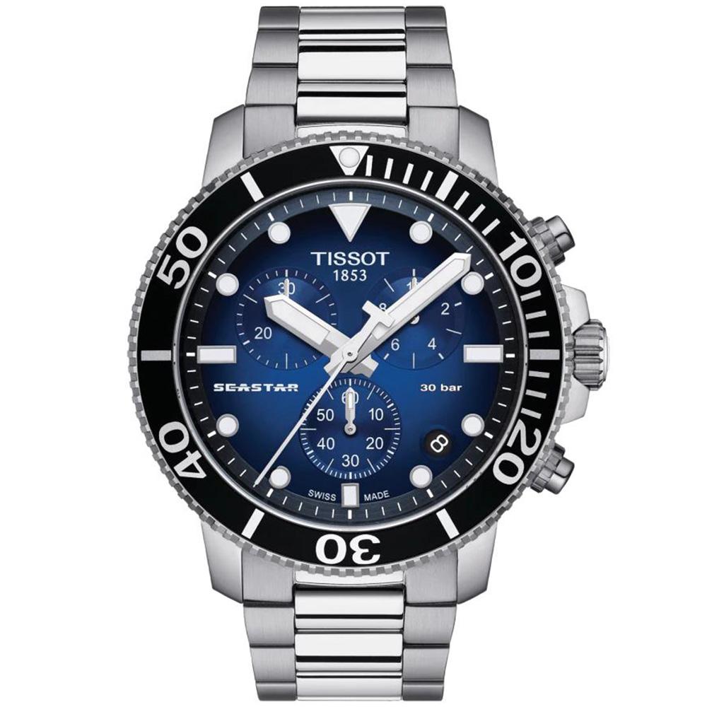 TISSOT T1204171104101 SEASTAR 1000 MEN'S WATCH - H2 Hub Watches